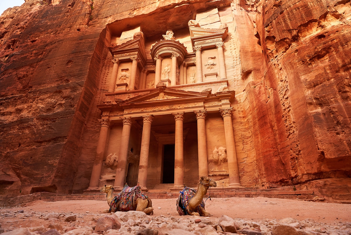 The Treasury at Petra