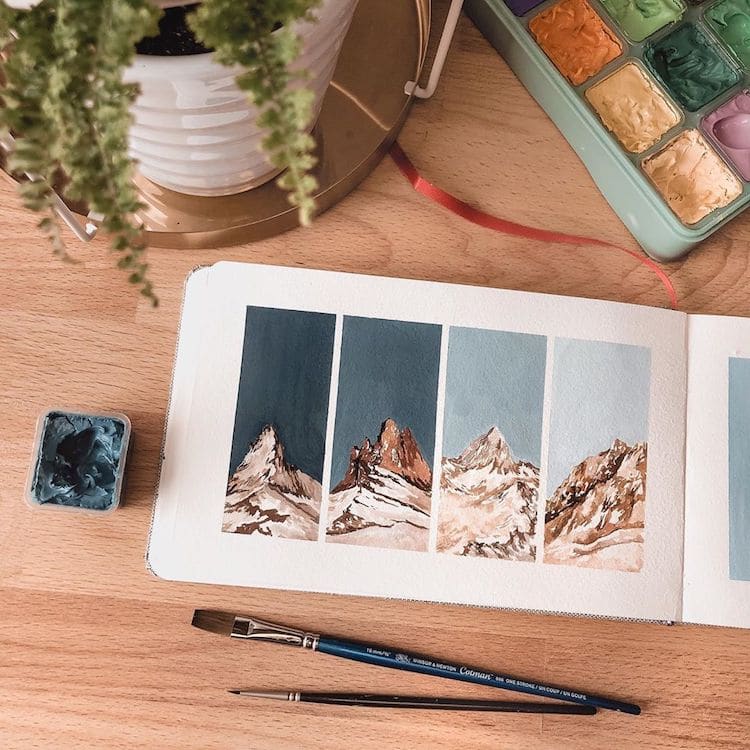 Watercolor Paintings by Rosie