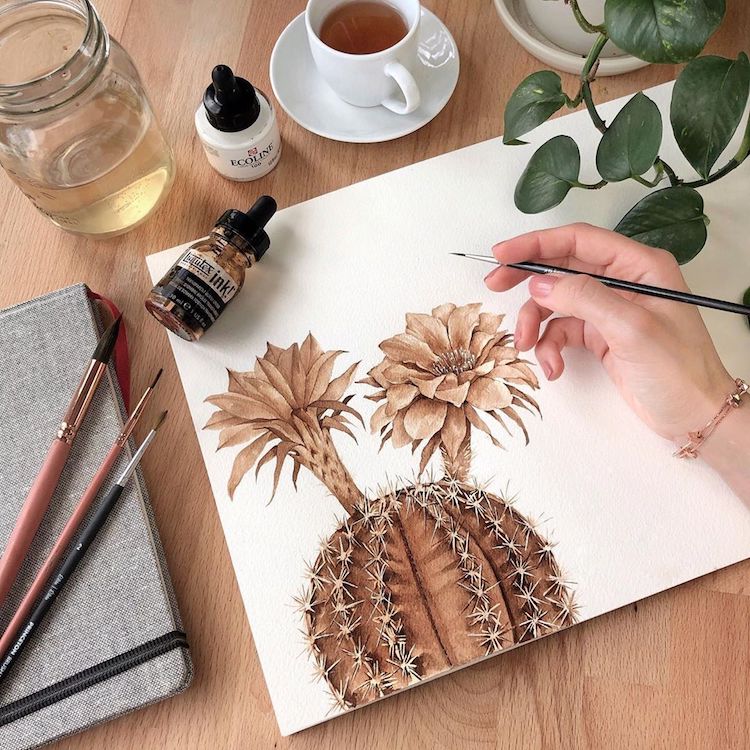 Watercolor Paintings by Rosie