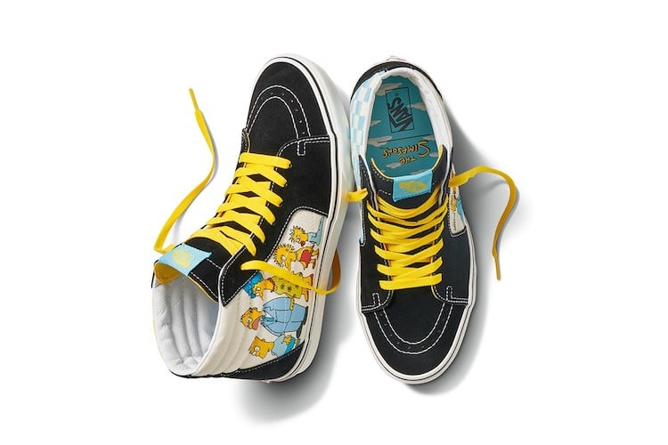 Simpsons Vans