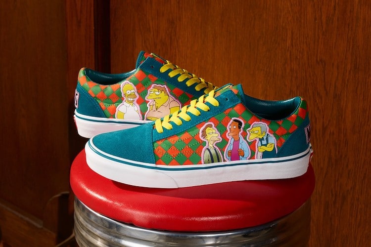 vans de los simpsons