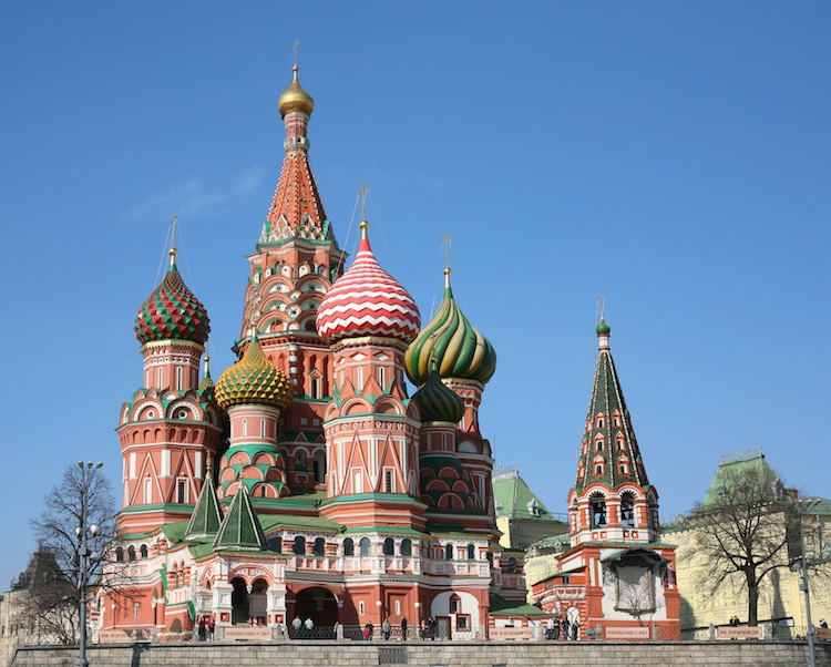 St. Basil's Cathedral in Moscow