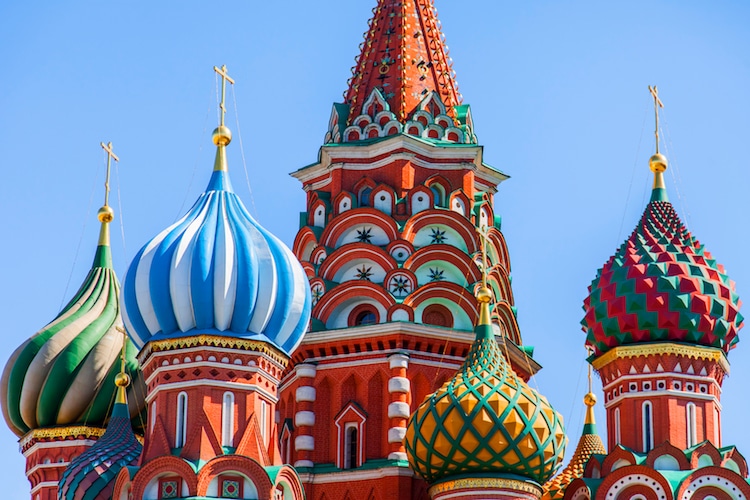 St. Basil's Cathedral in Moscow