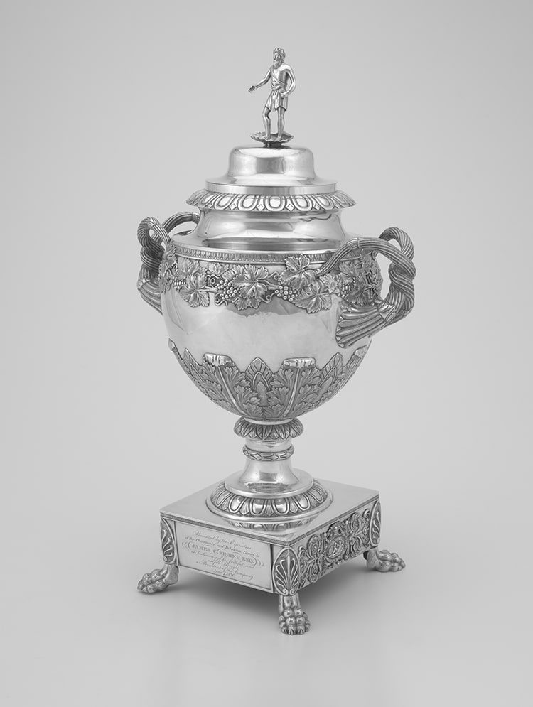 Neoclassical Silver Urn 1830