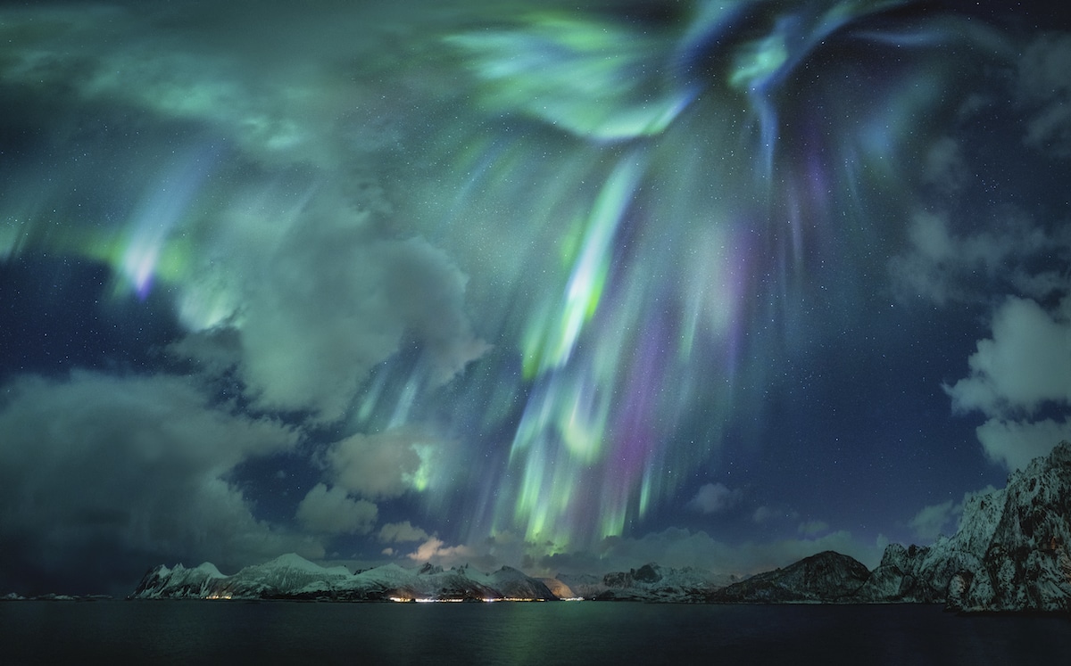 Aurora Borealis na Noruega