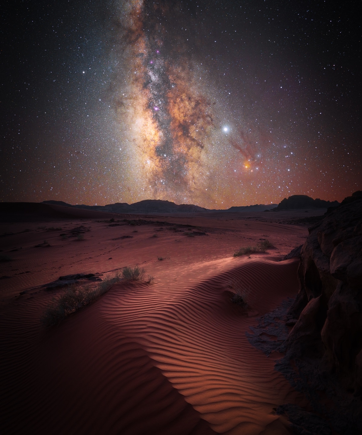 Estrelas do Deserto na Jordânia