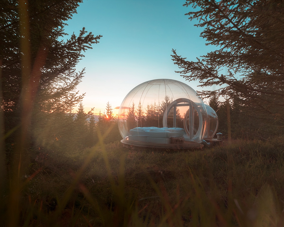 Buubble Hotel en islandia