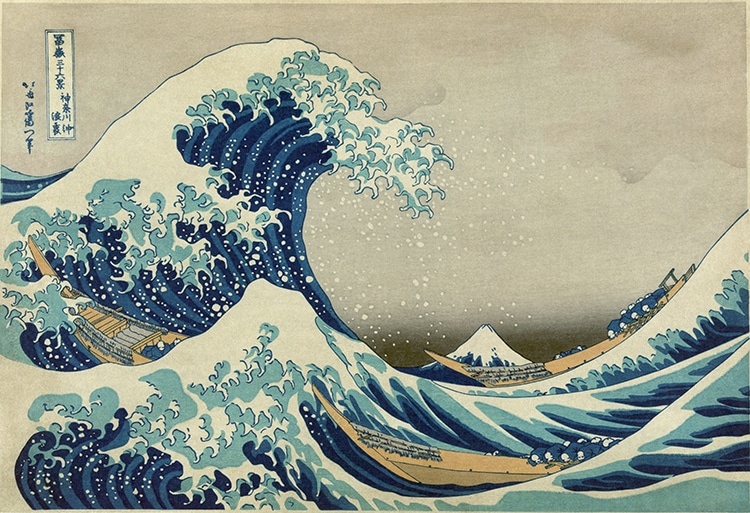 Katsushika Hokusai Great Wave