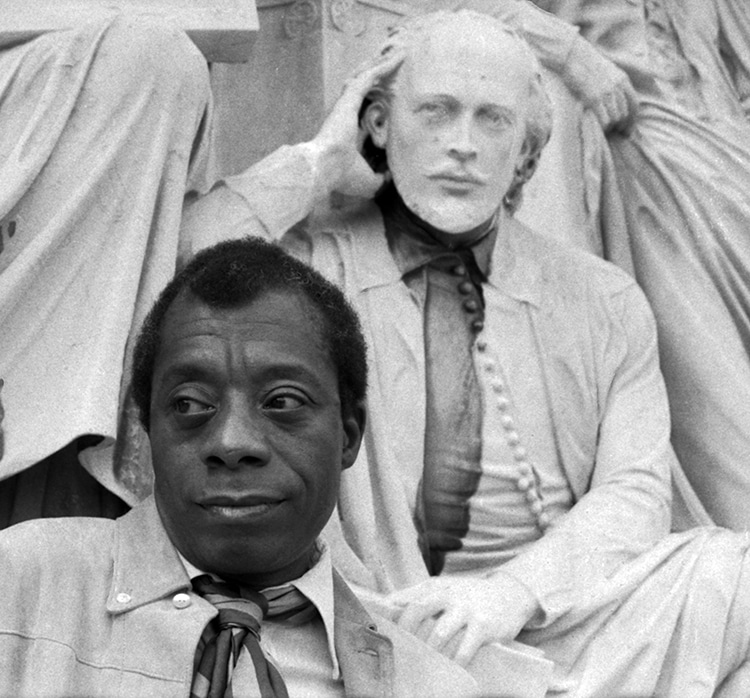 James Baldwin By Allan Warren