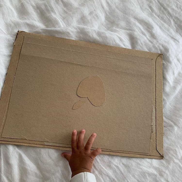 Cardboard Artist Sydney Piercey Baby Macbook