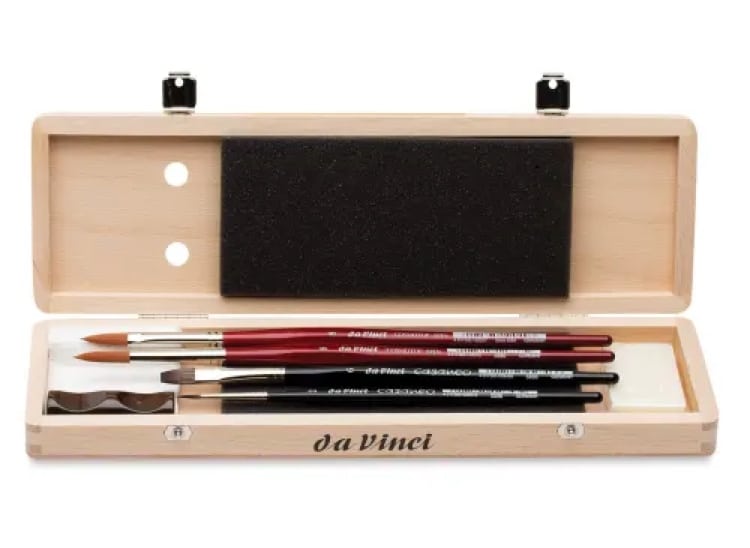 Da Vinci Synthetic Paintbrush Box Set