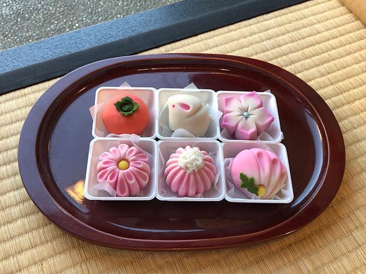 dulces Wagashi por Kurokazu