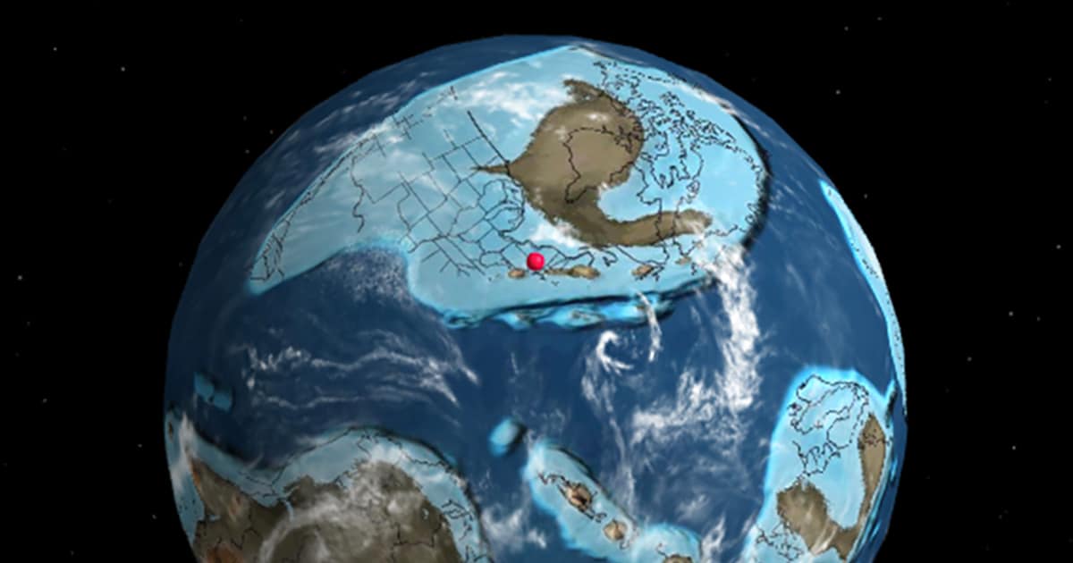 Ancient Earth Globe Interactive Map Lets You See What - vrogue.co