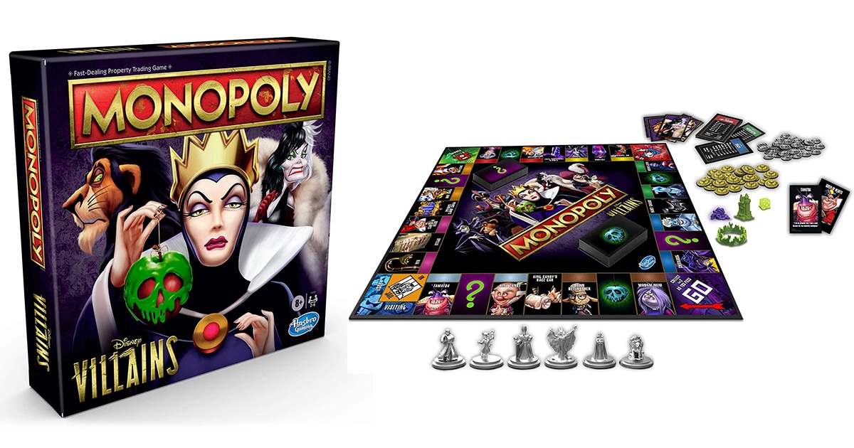 Monopoly Disney Villains a book by Hasbro