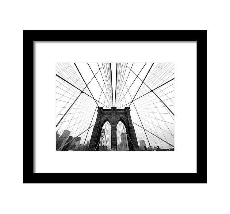 NYC Brooklyn Bridge Art Print