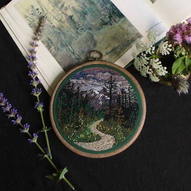 Embroidery Art by Jura Gric