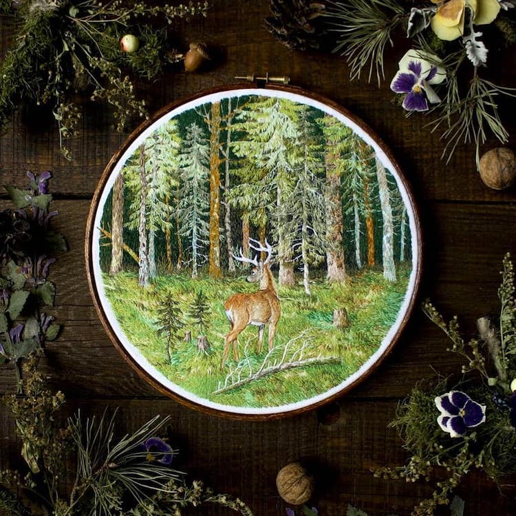 Embroidery Art by Jura Gric