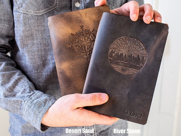 Leather Journal Customizable