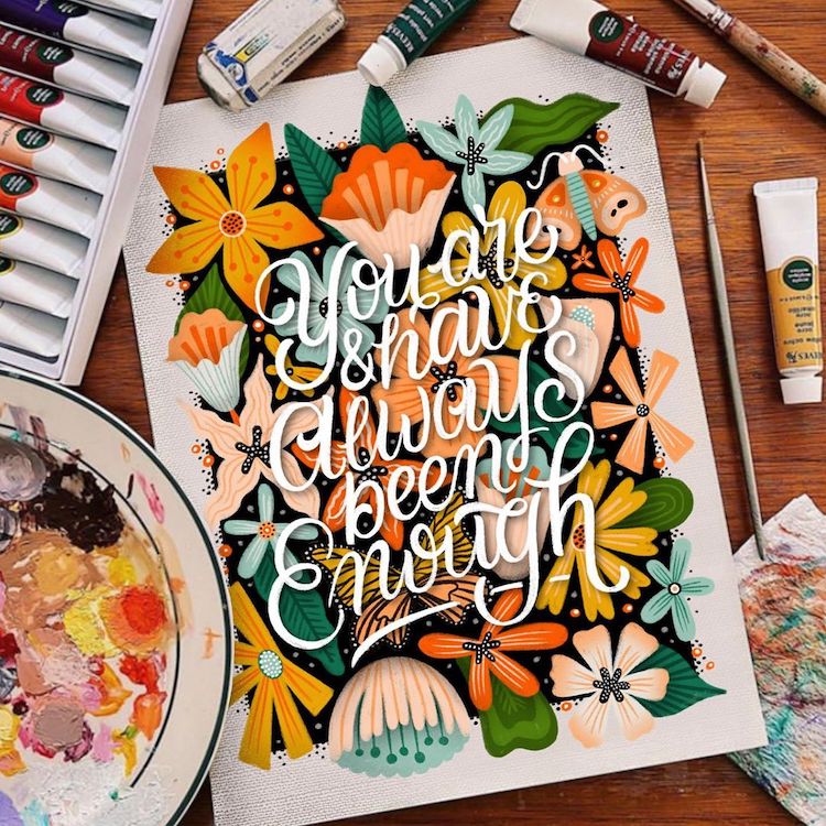 Hand Lettering by Macarena Chomik