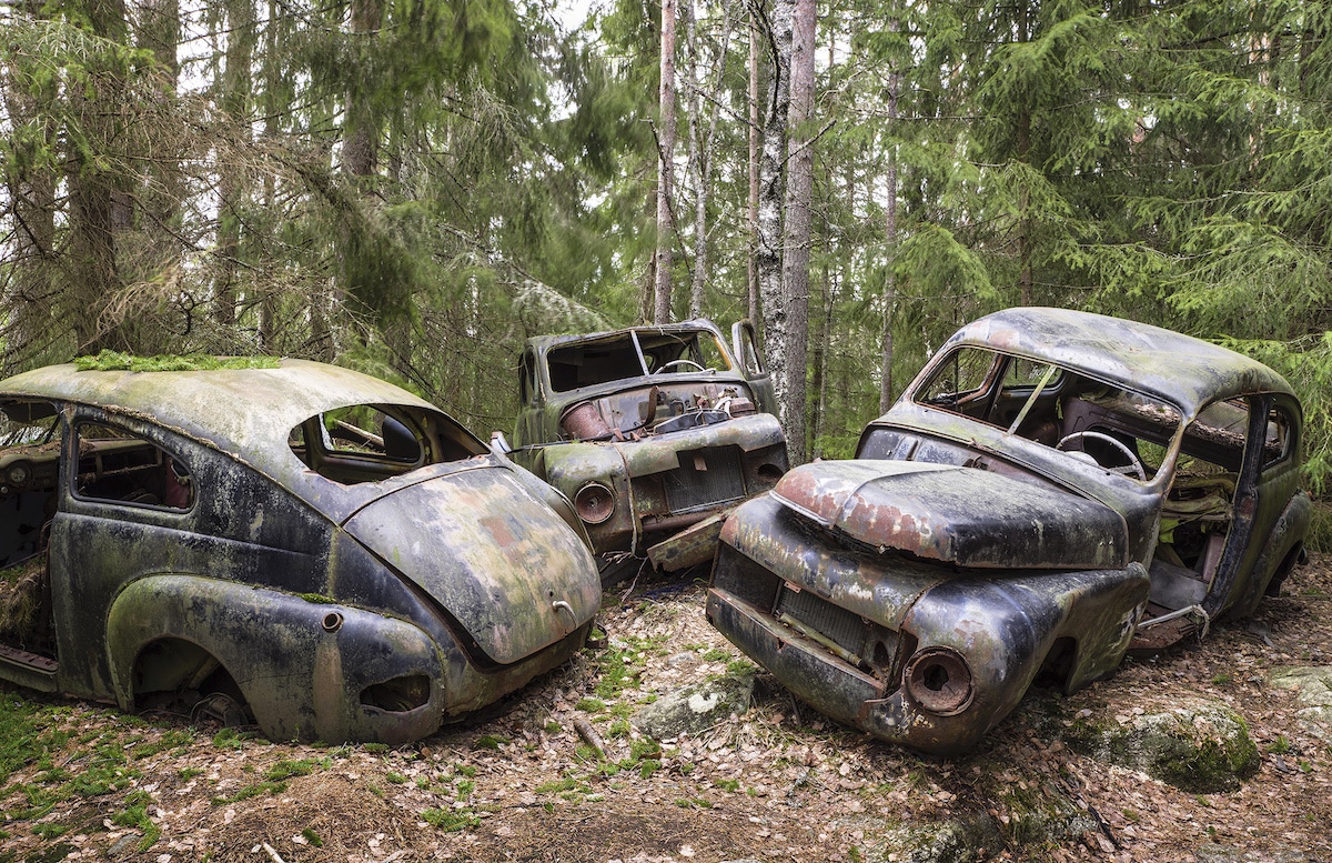 Abandoned and Decaying Cars