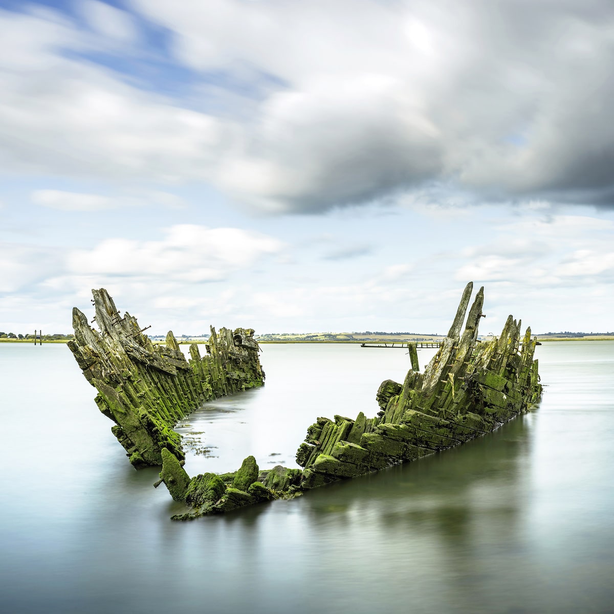 Ruins of a Boat Wreck