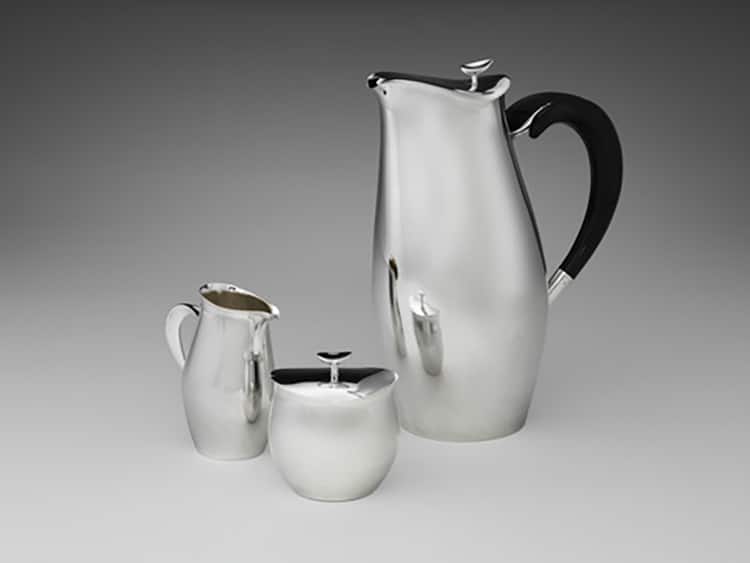 Robert King Mid-Century Modern Silver