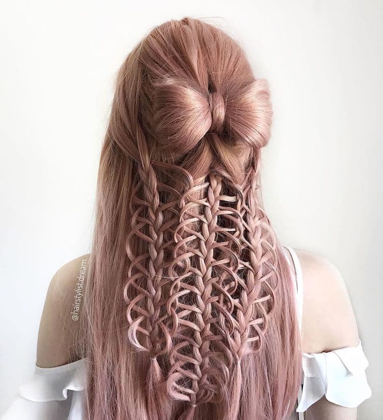 German Teenager Creates Amazing Braid Hairstyles