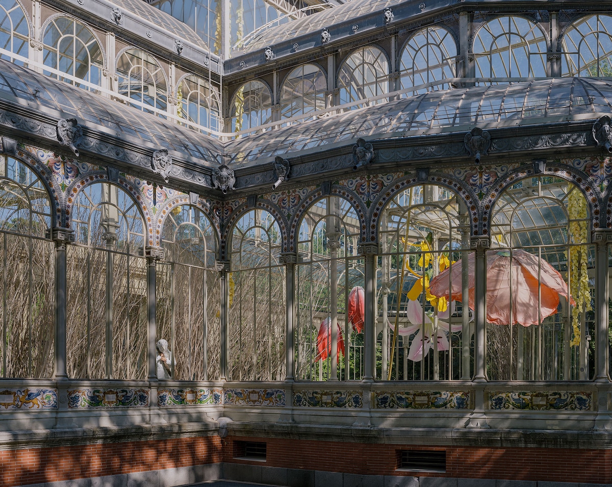 Petrit Halilaj at the Palacio de Cristal