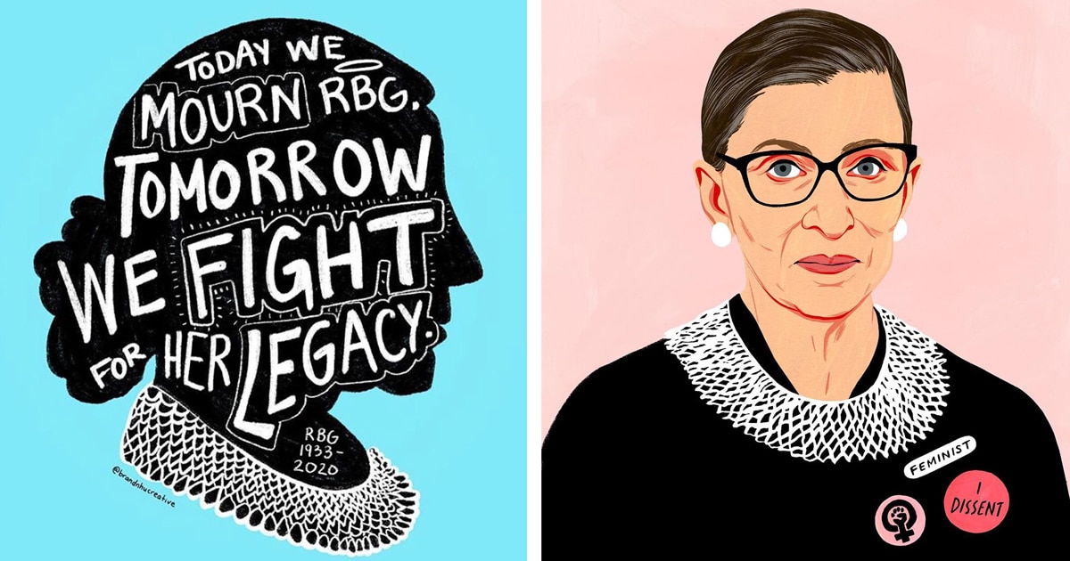 Rip Ruth Bader Ginsburg People Are Sharing Tributes To The Pioneering Supreme Court Justice