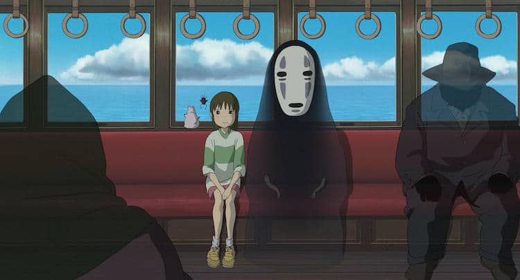 Fotograma de El viaje de Chihiro de Studio Ghibli