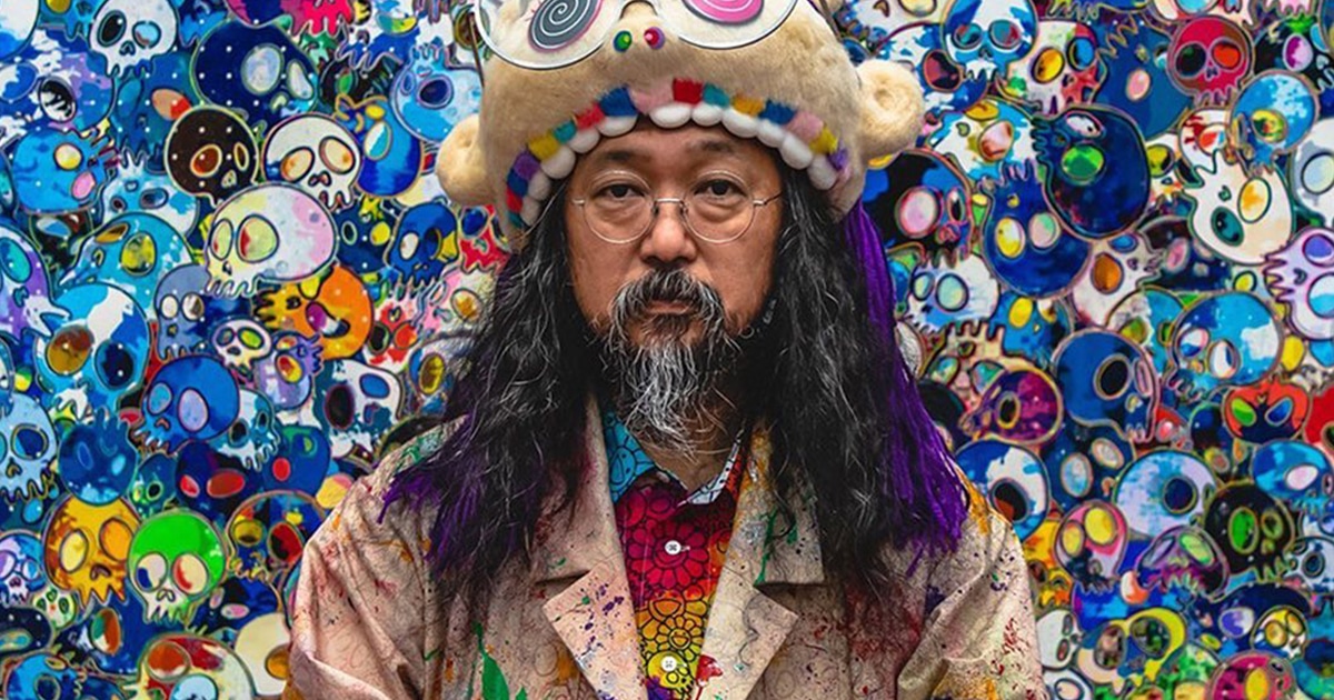 takashi murakami interview on his new collaboration with perrier