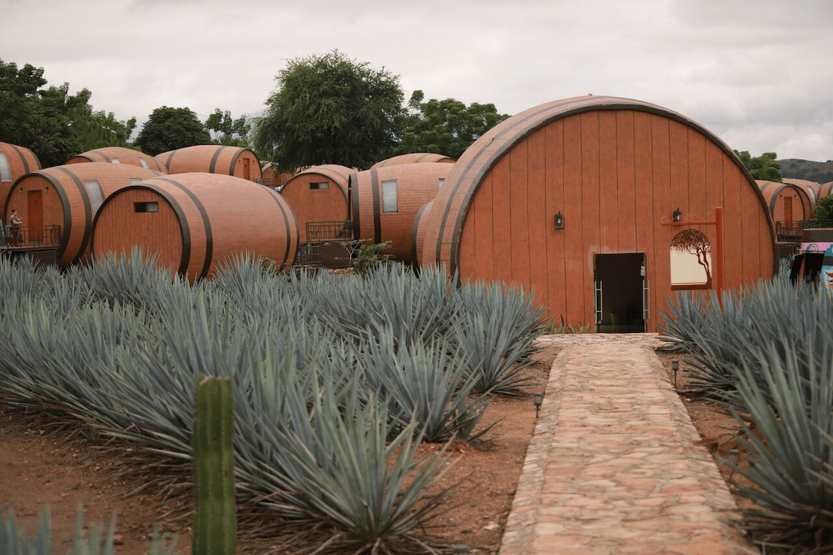 Stay in a Tequila Barrel in Mexico