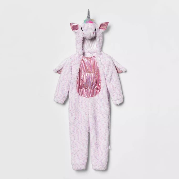 Costume d'Halloween Adaptable Licorne Rose