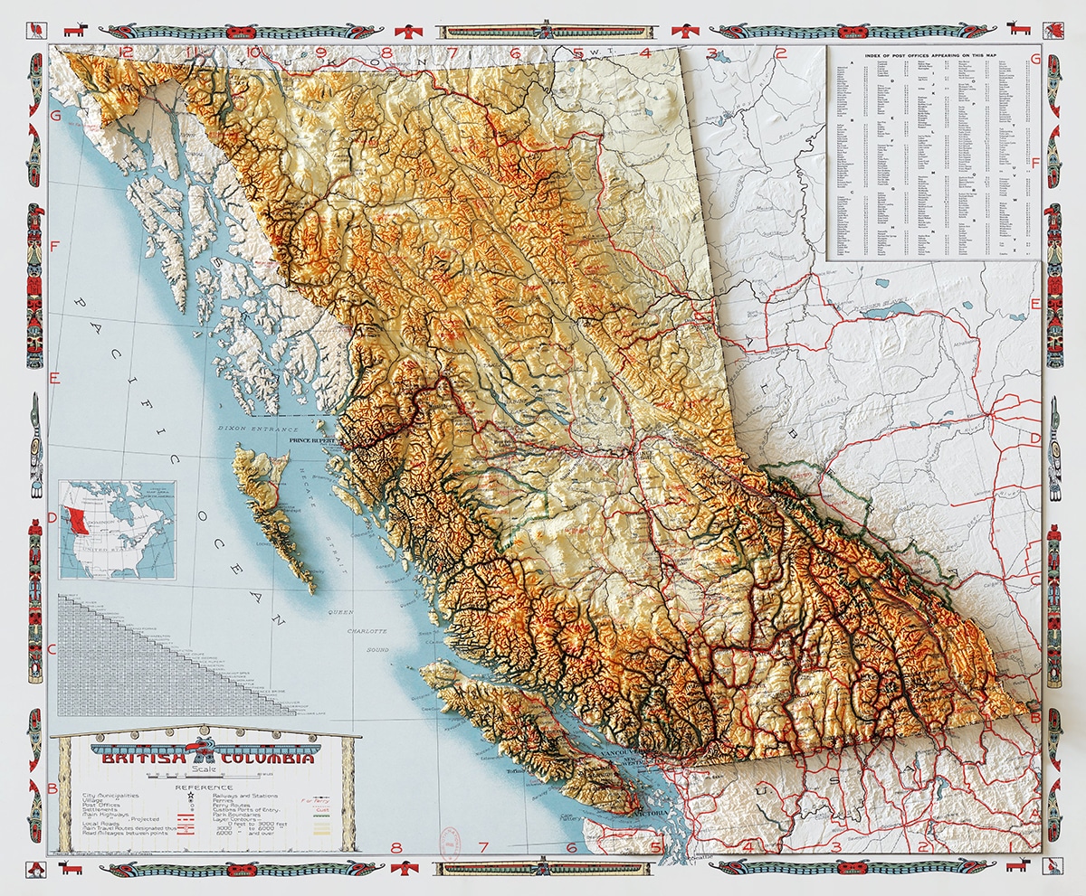 British Columbia 1946 Elevation Data Sean Conway