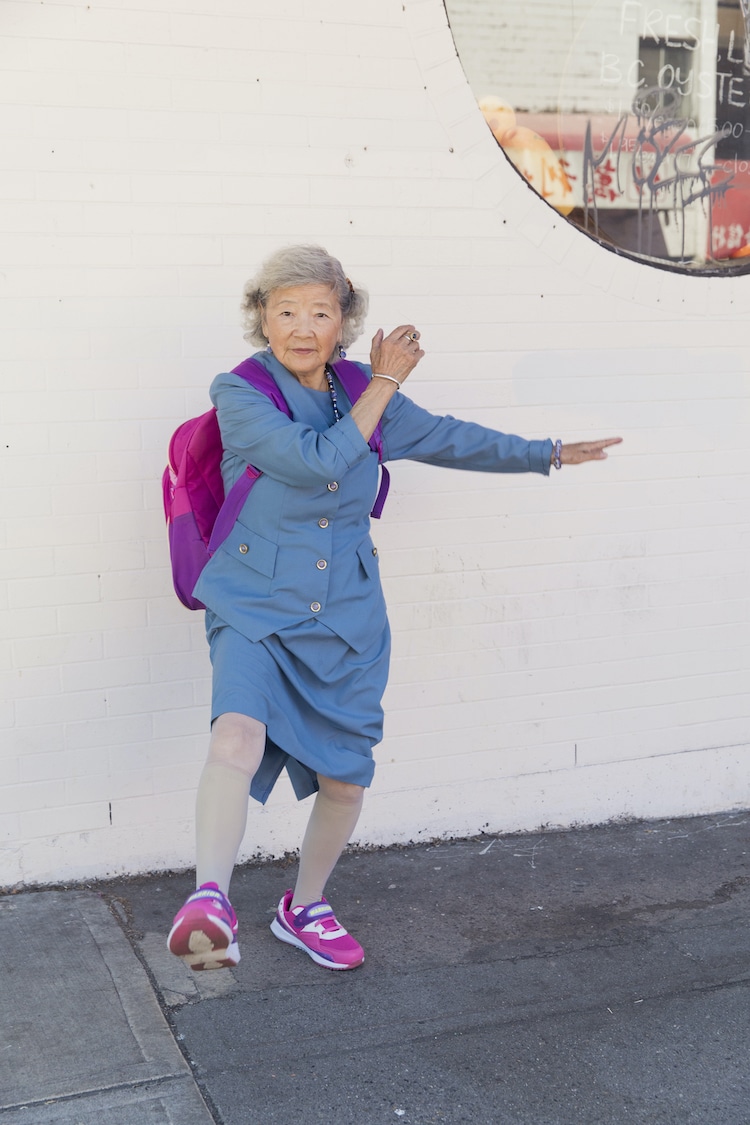 Stylish Senior Citizens Living in Chinatown