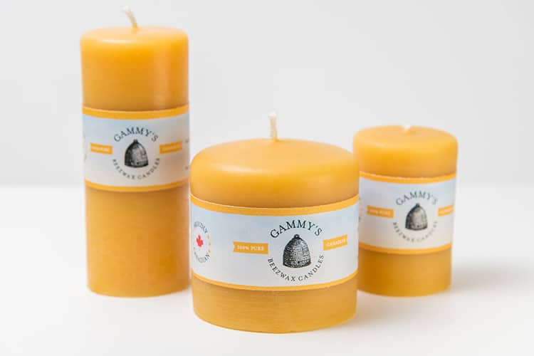 Gammys Beeswax Candles