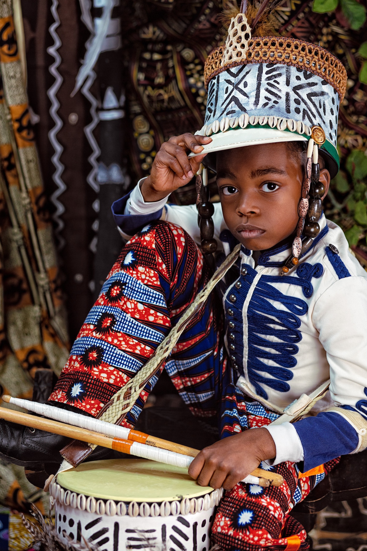 Creative Portrait Photography of Black Children