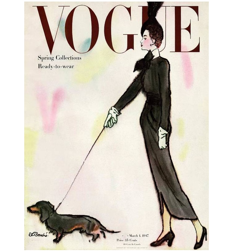 1917 Rene R. Bouche Vogue Cover