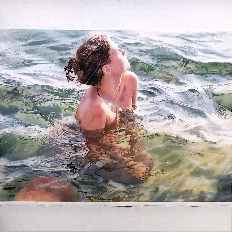 Watercolor Paintings by Marcos Beccari