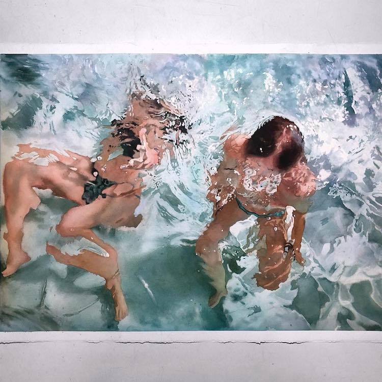 Watercolor Paintings by Marcos Beccari