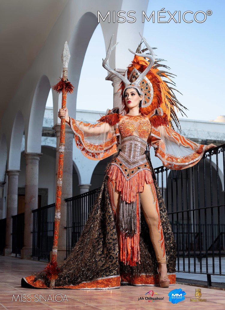 Spectacular Traditional-Inspired Outfits From Miss Mexico 2020