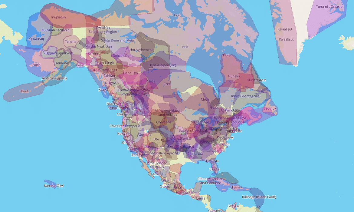 Interactive Map Reveals Which Indigenous Lands You Re Living On 100 questions for u s citizenship easy answers random order. my modern met