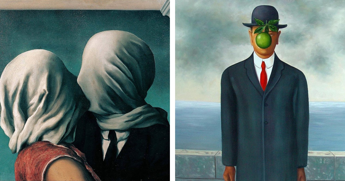rene magritte reflection painting