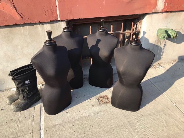 Free Dress Forms on Street