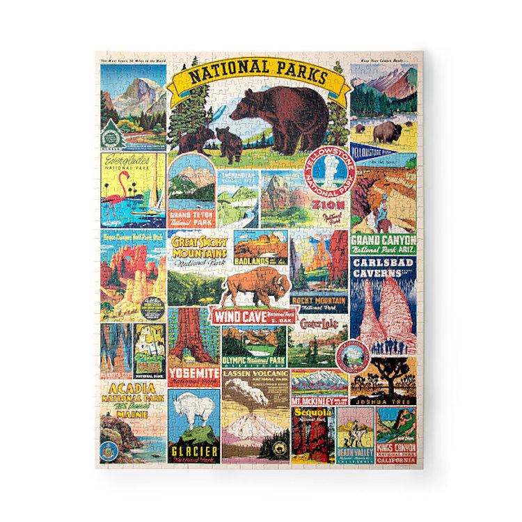 Vintage National Parks Puzzle