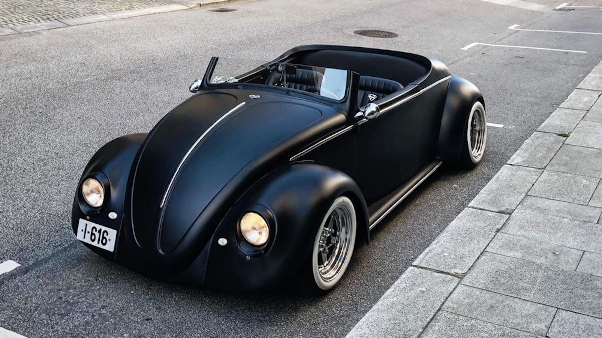 1961 Black Volkswagen Beetle