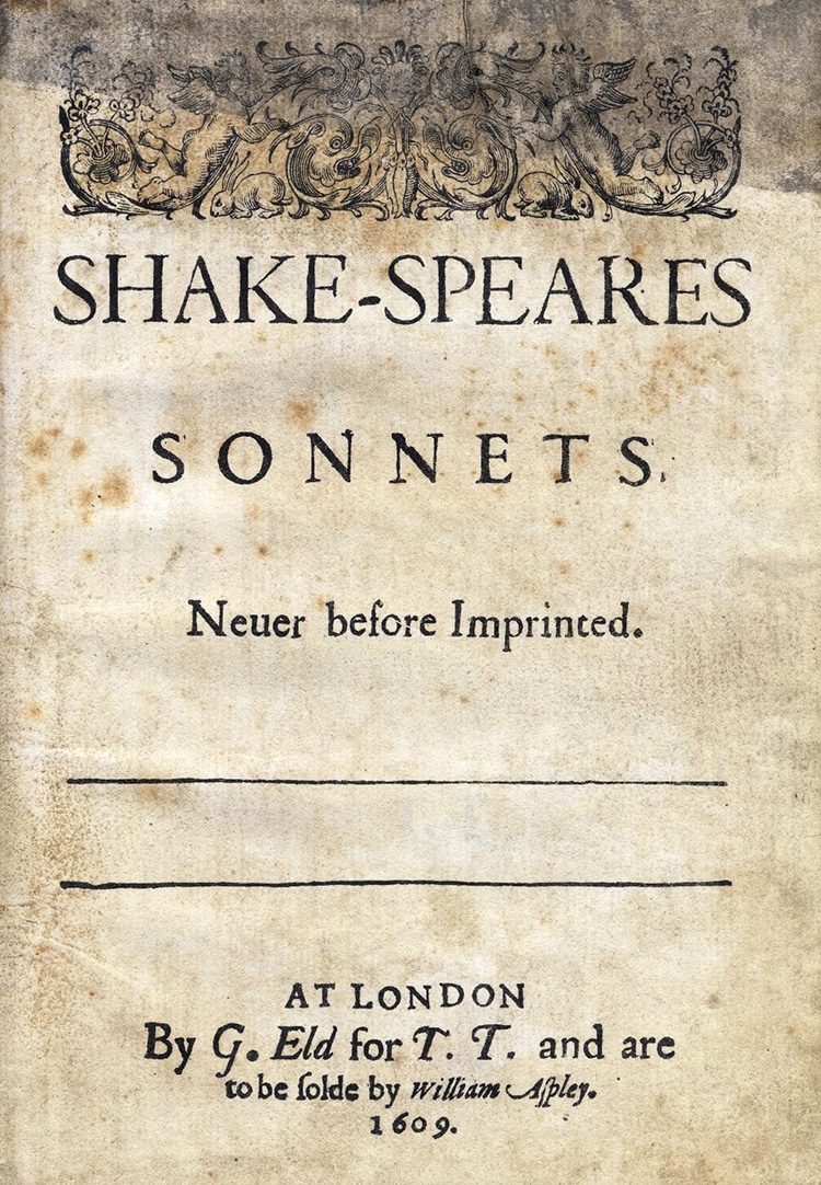 Shakespeare's Sonnets 1609