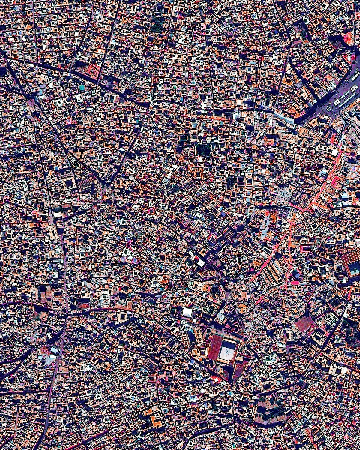vista aerea de Marrakech
