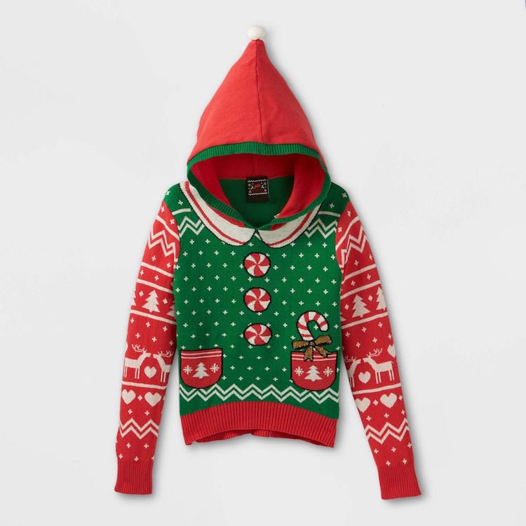 Kids Holiday Hooded Pullover