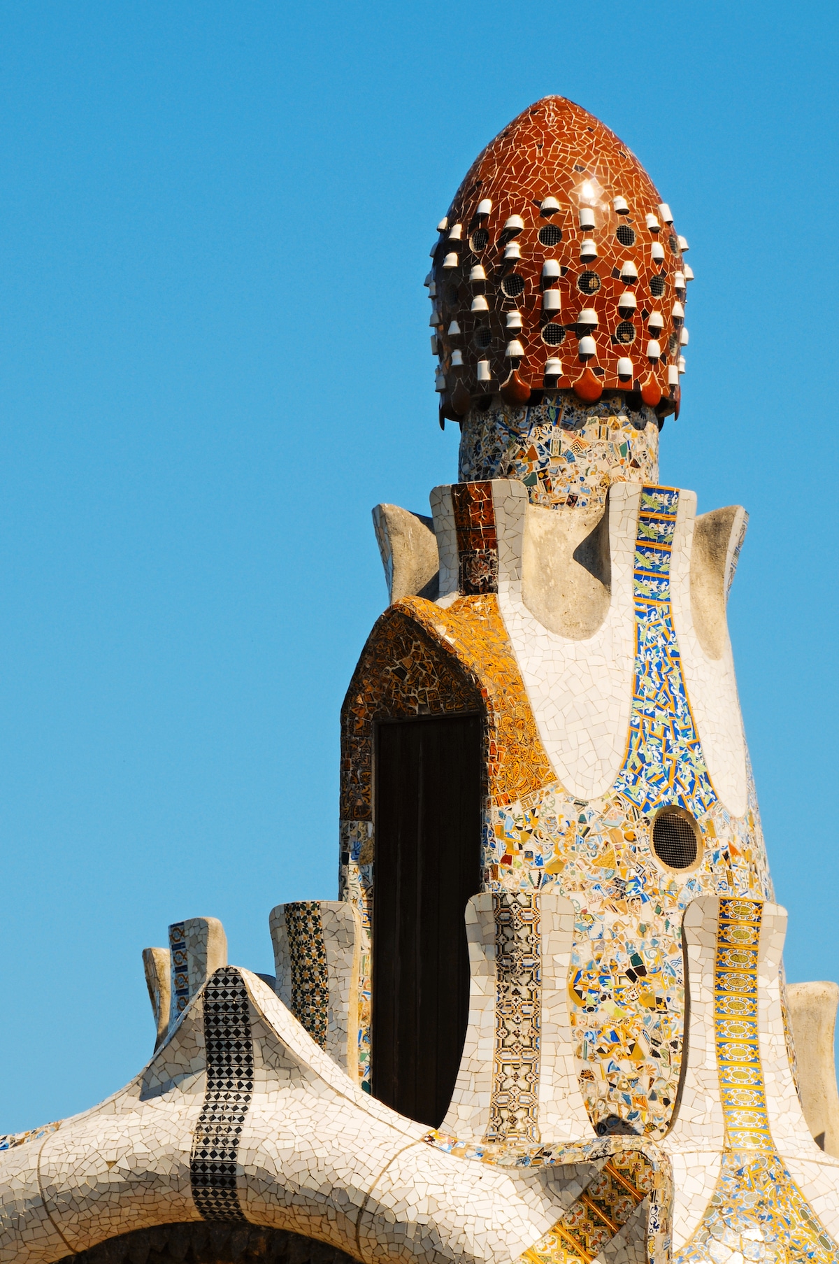 Roof Details on Gaudi's Work
